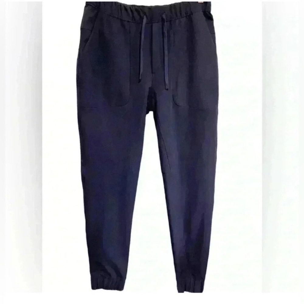 Zyia Navy Blue Drawstring Waist Joggers